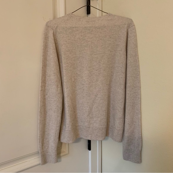 Vince Cashmere & Wool Sweaters Easy Fit Crewneck Light Beige EUC Size - M - Picture 8 of 11